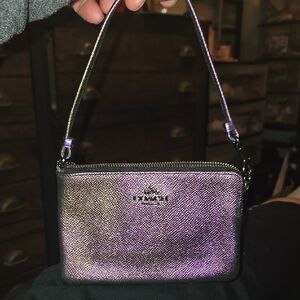 Coach Iridescent Wristlet